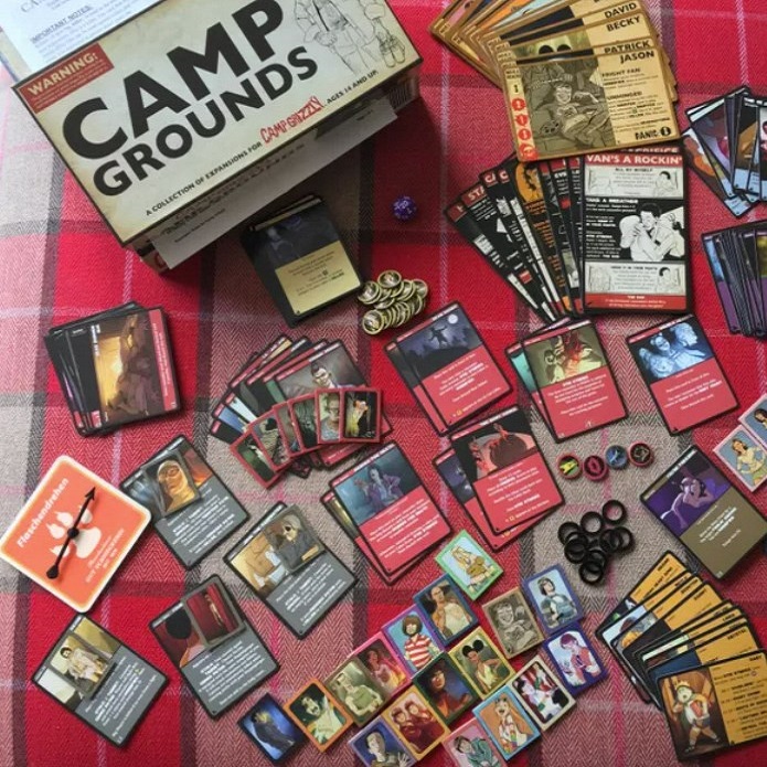 camp grizzly board game