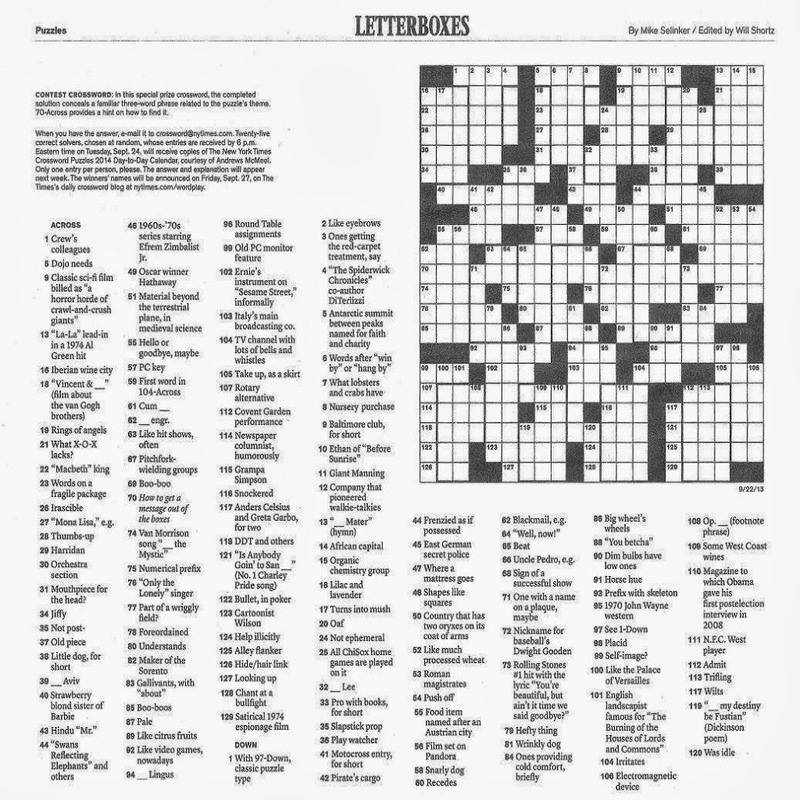 NYT Crossword strategies