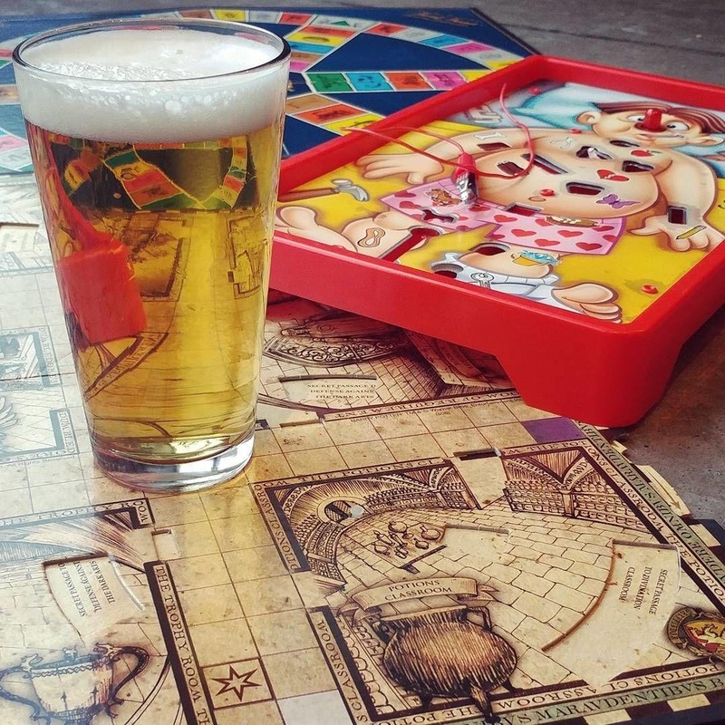 Board games and beer