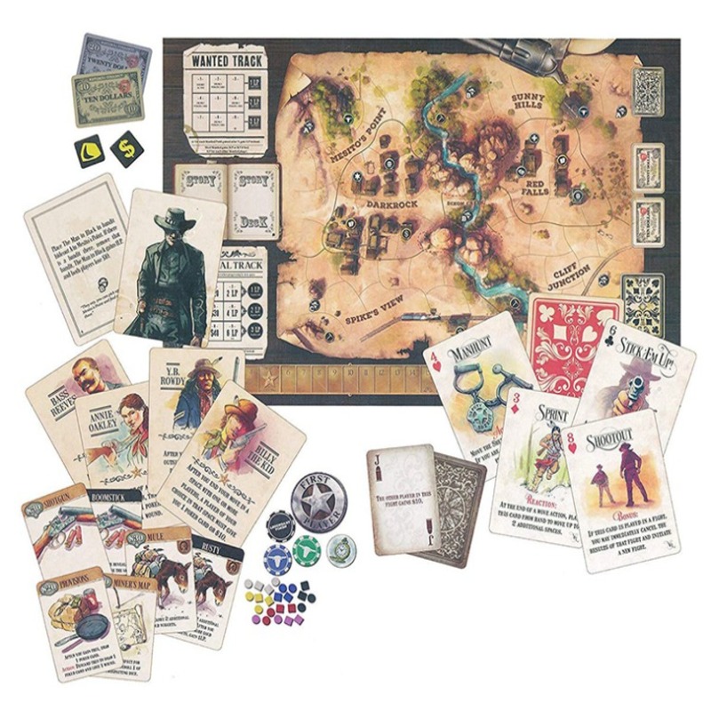 Western Legends board game