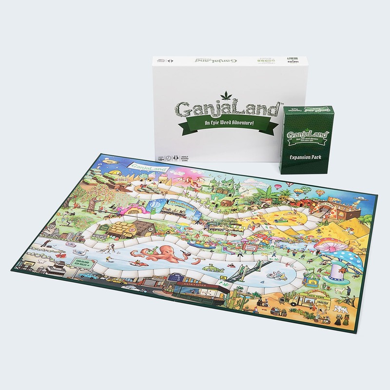 Ganjaland board game 