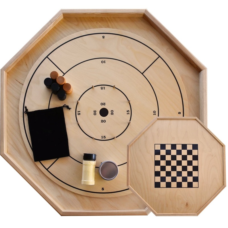 Crokinole board game