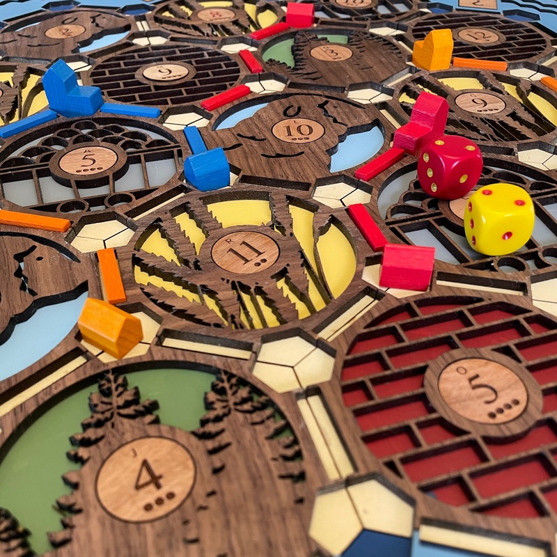 Custom game board