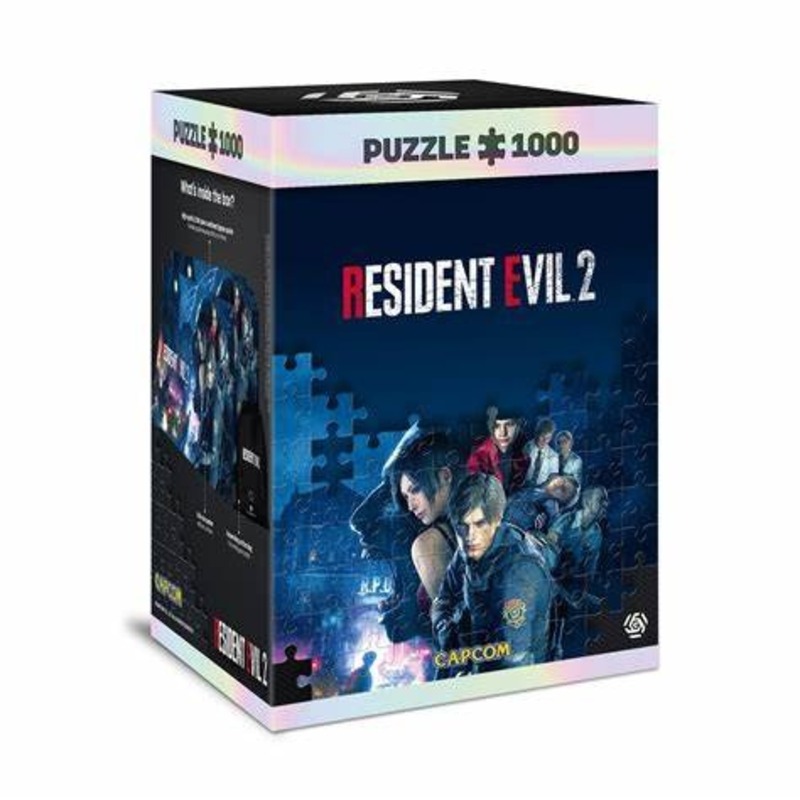 Resident Evil 2 block puzzle