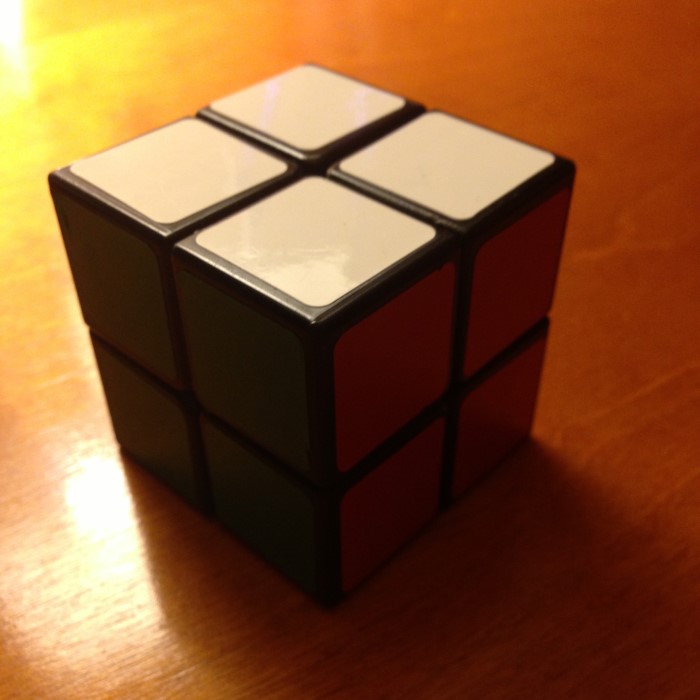 how to solve a rubik's cube 2x2 for beginners