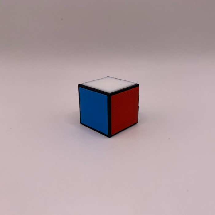 how to solve 1x1 rubik's cube